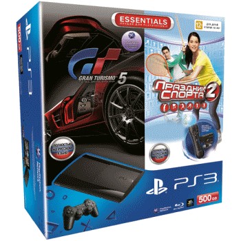 Sony Playstation 3 (500G) Premium+  2+GT5+Starter Pack
