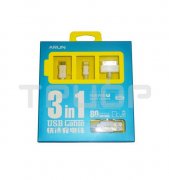 Кабель ARUN (E08K3) USB - MicroUSB - iPhone 4/5S/5C/6/6 Plus 