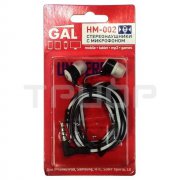 Наушники с микрофоном GAL HM-002 
