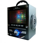 Портативная MP3 колонка MS-42 c цветомузыкальной панелью 